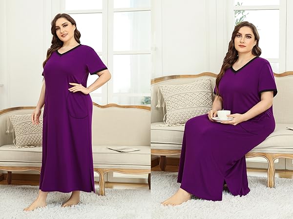 plus size nightgown