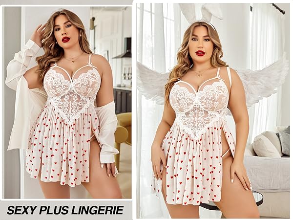 white lingerie for women