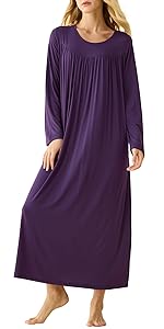 latuza bamboo nightgown for women