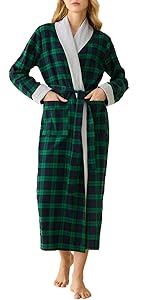 womens flannel robes