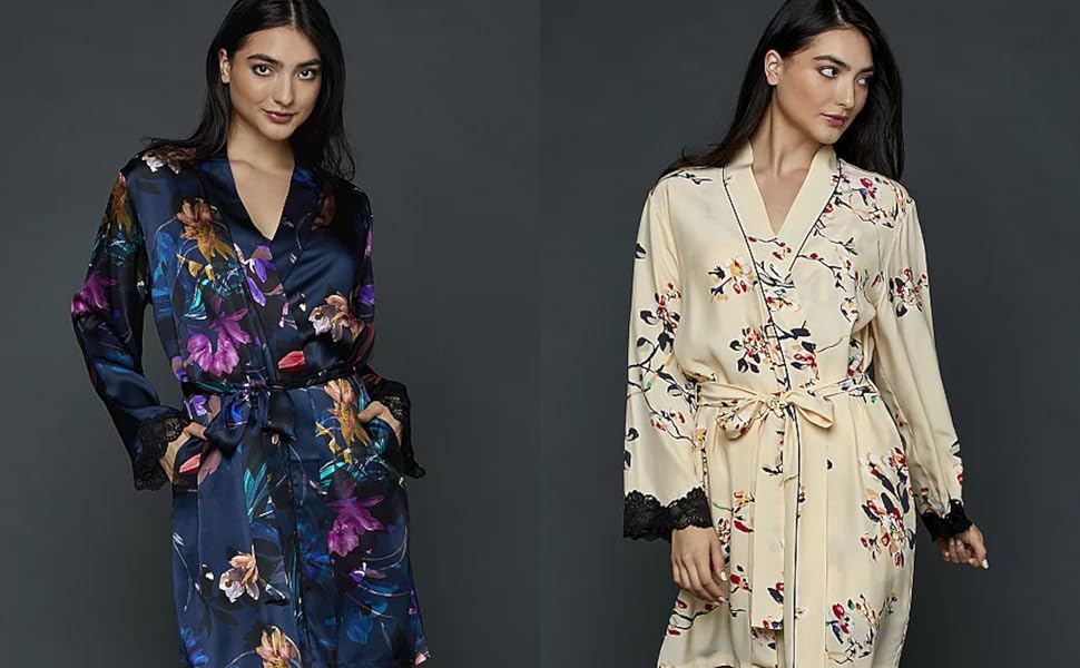 It Had To Be You Silk Short Robe