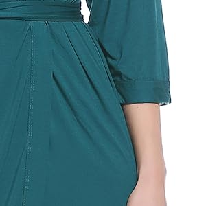 Women Lightweight Bathrobe Bamboo Super Soft Comfy Summer Cooling Short Lounge robe Sleepwear
