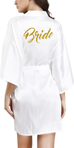 women wedding robe
