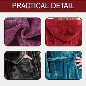 Women Bathrobe Detail
