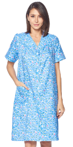Snap Front duster House coat lounger 