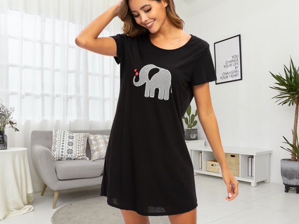 womens cotton nightgown