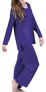 stretch rayon pajamas