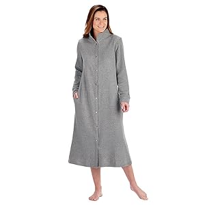 fleece housecoat