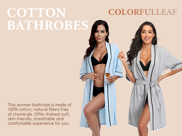 COTTON ROBE