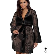 lace robe