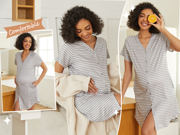 nursing gown