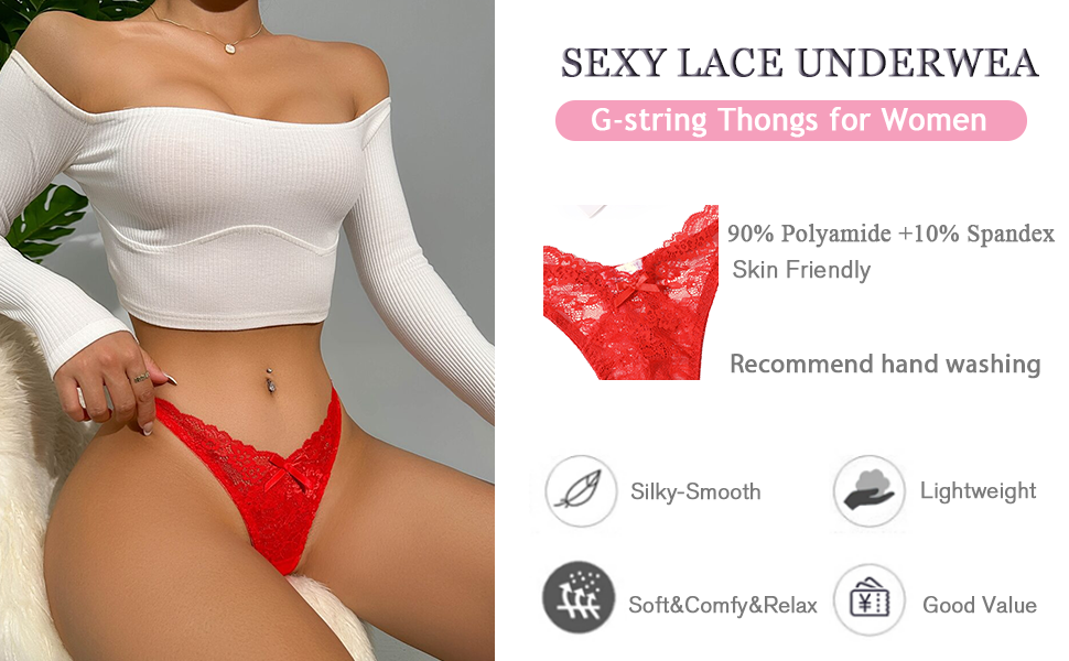 women lace thongs