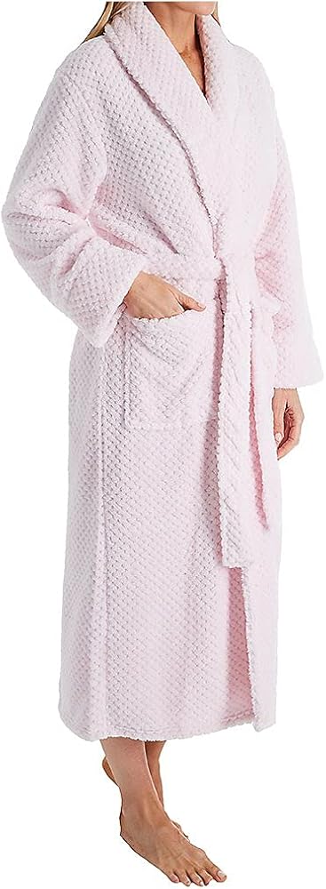 LA CERA Women's Fleece Robe