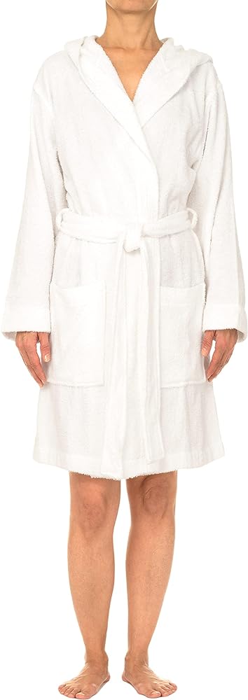 TowelSelections Womens Robe, Hooded Cotton Bathrobe, Terry Cloth Robes for Women XS-3X